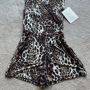 Boston Proper Leopard Romper